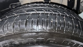 Used 2023 Tata Tigor Revotron XZ+ CNG Petrol+cng Manual tyres LEFT REAR TYRE TREAD VIEW