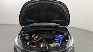 Used 2023 Tata Tigor Revotron XZ+ CNG Petrol+cng Manual engine ENGINE & BONNET OPEN FRONT VIEW