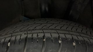Used 2021 Hyundai Aura SX 1.2 Petrol Petrol Manual tyres LEFT REAR TYRE TREAD VIEW