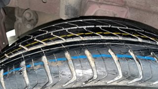 Used 2016 Mahindra KUV100 [2015-2017] K6+ 6 STR Petrol Manual tyres RIGHT REAR TYRE TREAD VIEW
