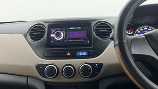 Used 2013 Hyundai Grand i10 Magna 1.2 Kappa VTVT Petrol Manual interior MUSIC SYSTEM & AC CONTROL VIEW