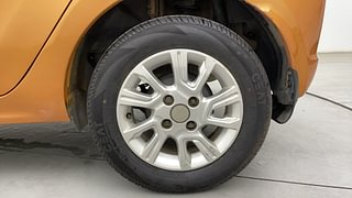 Used 2018 Tata Tiago [2016-2020] Revotron XZA AMT Petrol Automatic tyres LEFT REAR TYRE RIM VIEW