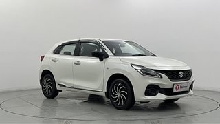 Used 2024 Maruti Suzuki Baleno Sigma MT Petrol Manual exterior RIGHT FRONT CORNER VIEW