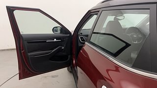 Used 2021 Kia Seltos GTX Plus DCT Dual Tone Petrol Automatic interior LEFT FRONT DOOR OPEN VIEW