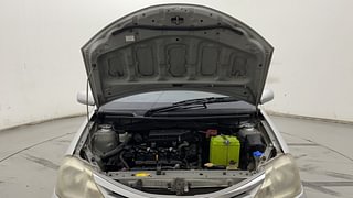Used 2011 Toyota Etios [2010-2017] G Petrol Manual engine ENGINE & BONNET OPEN FRONT VIEW