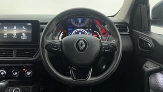 Used 2023 Renault Kiger RXZ Turbo CVT Dual Tone Petrol Automatic interior STEERING VIEW