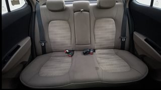 Used 2019 Hyundai Xcent SX Petrol Manual interior REAR SEAT CONDITION VIEW