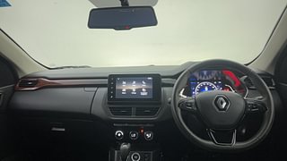 Used 2023 Renault Kiger RXZ Turbo CVT Dual Tone Petrol Automatic interior DASHBOARD VIEW