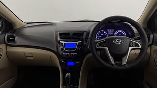 Used 2013 Hyundai Verna Fluidic 1.6 VTVT SX Opt AT Petrol Automatic interior DASHBOARD VIEW