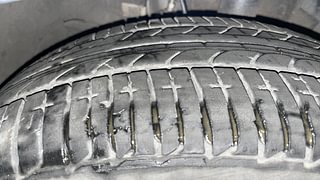 Used 2022 Tata Tigor Revotron XZ+ Petrol Manual tyres LEFT FRONT TYRE TREAD VIEW