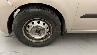 Used 2011 Hyundai i10 Era 1.1 iRDE2 Petrol Manual tyres LEFT FRONT TYRE RIM VIEW