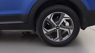 Used 2018 Hyundai Creta [2018-2020] 1.6 SX AT VTVT Petrol Automatic tyres LEFT REAR TYRE RIM VIEW
