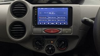 Used 2011 Toyota Etios [2010-2017] G Petrol Manual interior MUSIC SYSTEM & AC CONTROL VIEW