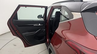 Used 2021 Kia Seltos GTX Plus DCT Dual Tone Petrol Automatic interior LEFT REAR DOOR OPEN VIEW
