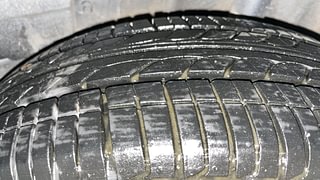 Used 2022 Tata Tigor Revotron XZ+ Petrol Manual tyres LEFT REAR TYRE TREAD VIEW