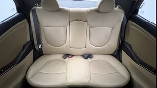 Used 2013 Hyundai Verna Fluidic 1.6 VTVT SX Opt AT Petrol Automatic interior REAR SEAT CONDITION VIEW