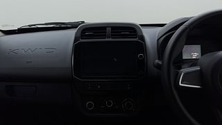 Used 2020 Renault Kwid 1.0L RXT(O) AMT Petrol Automatic interior MUSIC SYSTEM & AC CONTROL VIEW