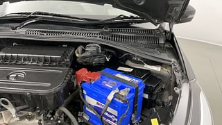Used 2022 Tata Tigor Revotron XZ+ Petrol Manual engine ENGINE LEFT SIDE HINGE & APRON VIEW