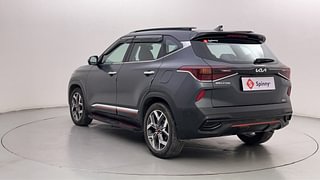 Used 2021 Kia Seltos X Line DCT Petrol Automatic exterior LEFT REAR CORNER VIEW