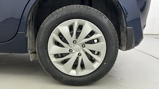 Used 2022 Maruti Suzuki Baleno Delta AGS Petrol Automatic tyres LEFT REAR TYRE RIM VIEW