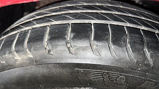 Used 2013 Hyundai Verna Fluidic 1.6 VTVT SX Opt AT Petrol Automatic tyres LEFT FRONT TYRE TREAD VIEW
