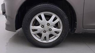 Used 2016 Honda Brio VX MT Petrol Manual tyres LEFT FRONT TYRE RIM VIEW
