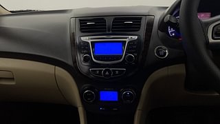 Used 2013 Hyundai Verna Fluidic 1.6 VTVT SX Opt AT Petrol Automatic interior MUSIC SYSTEM & AC CONTROL VIEW