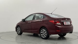 Used 2013 Hyundai Verna Fluidic 1.6 VTVT SX Opt AT Petrol Automatic exterior LEFT REAR CORNER VIEW