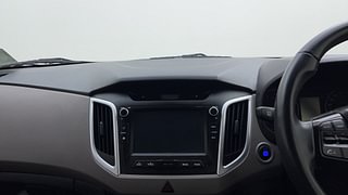 Used 2018 Hyundai Creta [2018-2020] 1.6 SX AT VTVT Petrol Automatic interior MUSIC SYSTEM & AC CONTROL VIEW