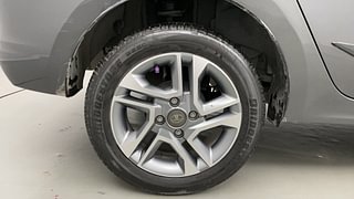 Used 2022 Tata Tigor Revotron XZ+ Petrol Manual tyres RIGHT REAR TYRE RIM VIEW