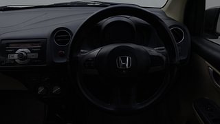 Used 2016 Honda Brio VX MT Petrol Manual interior STEERING VIEW
