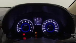 Used 2013 Hyundai Verna Fluidic 1.6 VTVT SX Opt AT Petrol Automatic interior CLUSTERMETER VIEW