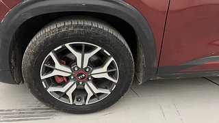 Used 2021 Kia Seltos GTX Plus DCT Dual Tone Petrol Automatic tyres LEFT FRONT TYRE RIM VIEW