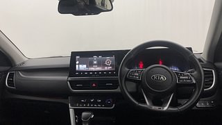 Used 2021 Kia Seltos GTX Plus DCT Dual Tone Petrol Automatic interior DASHBOARD VIEW
