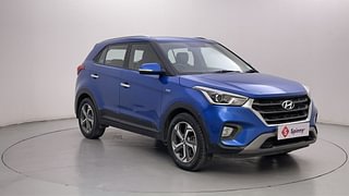 Used 2018 Hyundai Creta [2018-2020] 1.6 SX AT VTVT Petrol Automatic exterior RIGHT FRONT CORNER VIEW