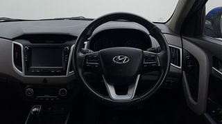 Used 2018 Hyundai Creta [2018-2020] 1.6 SX AT VTVT Petrol Automatic interior STEERING VIEW