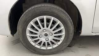 Used 2011 Toyota Etios [2010-2017] G Petrol Manual tyres LEFT FRONT TYRE RIM VIEW