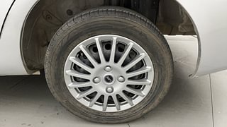 Used 2011 Toyota Etios [2010-2017] G Petrol Manual tyres LEFT REAR TYRE RIM VIEW