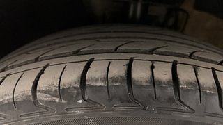 Used 2021 volkswagen Vento 1.0L Comfortline Petrol Petrol Manual tyres LEFT FRONT TYRE TREAD VIEW