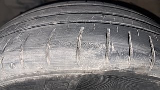 Used 2013 Nissan Sunny XV Petrol Manual tyres LEFT FRONT TYRE TREAD VIEW