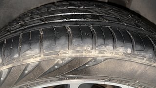 Used 2023 Kia Seltos X Line DCT Petrol Automatic tyres LEFT REAR TYRE TREAD VIEW