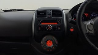 Used 2013 Nissan Sunny XV Petrol Manual interior MUSIC SYSTEM & AC CONTROL VIEW