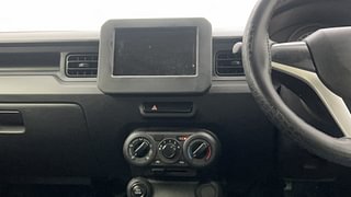 Used 2023 Maruti Suzuki Ignis Sigma 1.2 MT Petrol Manual interior MUSIC SYSTEM & AC CONTROL VIEW