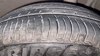 Used 2013 Nissan Sunny XV Petrol Manual tyres LEFT REAR TYRE TREAD VIEW