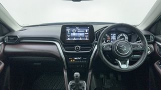 Used 2022 Maruti Suzuki Grand Vitara Zeta Smart Hybrid Petrol Manual interior DASHBOARD VIEW