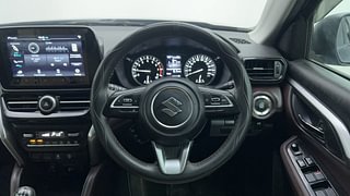 Used 2022 Maruti Suzuki Grand Vitara Zeta Smart Hybrid Petrol Manual interior STEERING VIEW