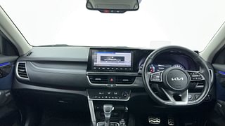Used 2023 Kia Seltos X Line DCT Petrol Automatic interior DASHBOARD VIEW