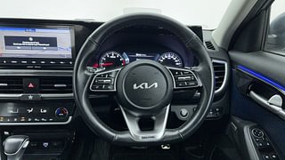 Used 2023 Kia Seltos X Line DCT Petrol Automatic interior STEERING VIEW