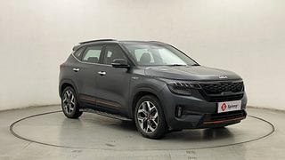 Used 2023 Kia Seltos X Line DCT Petrol Automatic exterior RIGHT FRONT CORNER VIEW