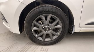 Used 2020 Hyundai Elite i20 Sportz Plus 1.2 Petrol Manual tyres LEFT FRONT TYRE RIM VIEW